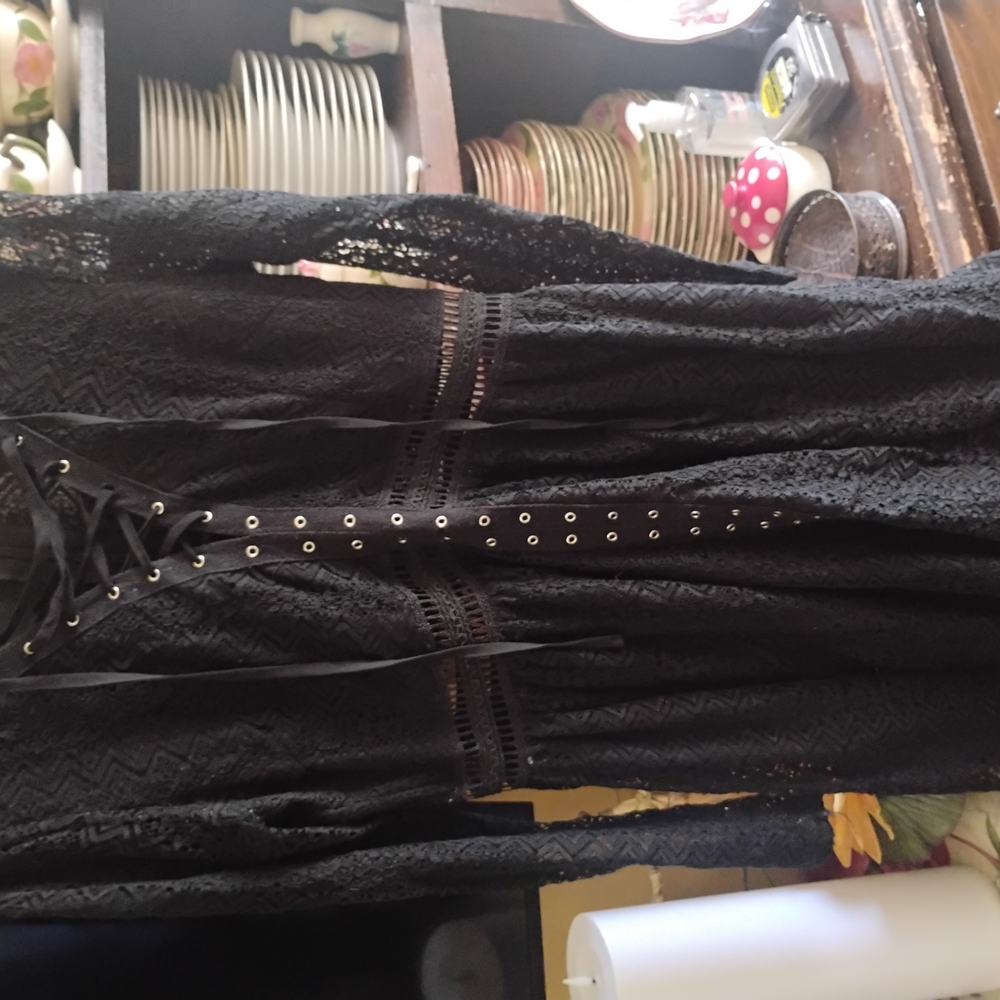 Charlotte Russe Black Lace Dress